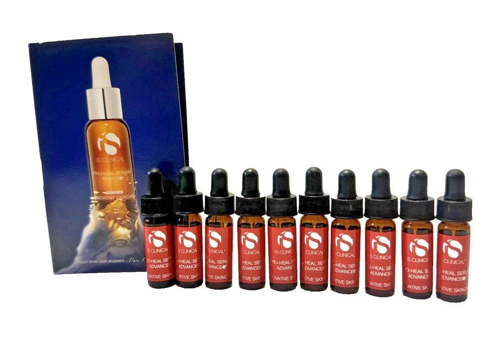 10x iS Clinical Pro-Heal Serum Advance+ Restorative, Travel 3.75ml ea =full size